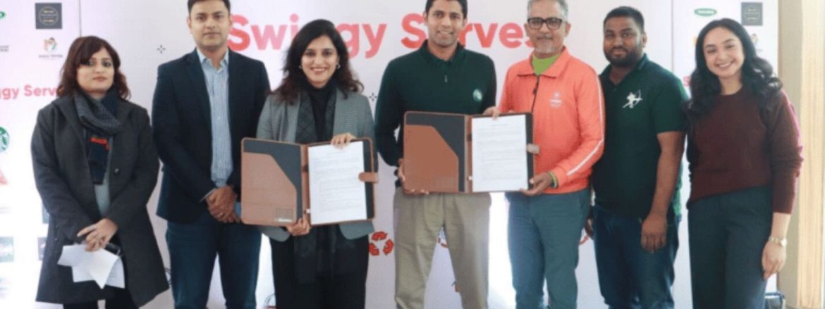 The Startups News - Swiggy Partners with Robin Hood Army to Tackle Hunger and Food Wastage Through 'Swiggy Serves-The Startups News Panels