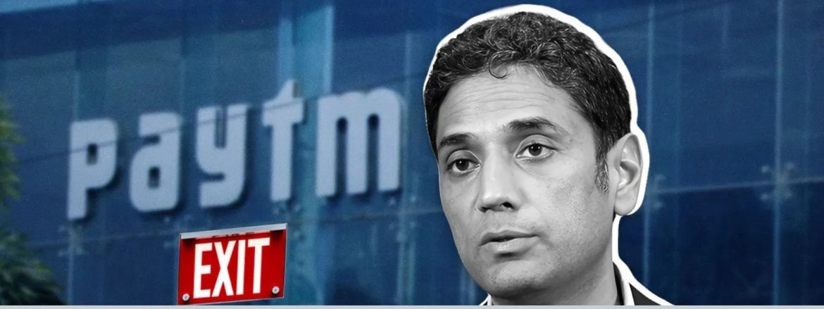 the startup news-Why Paytm Payments MD and CEO Nakul Jain Resigned